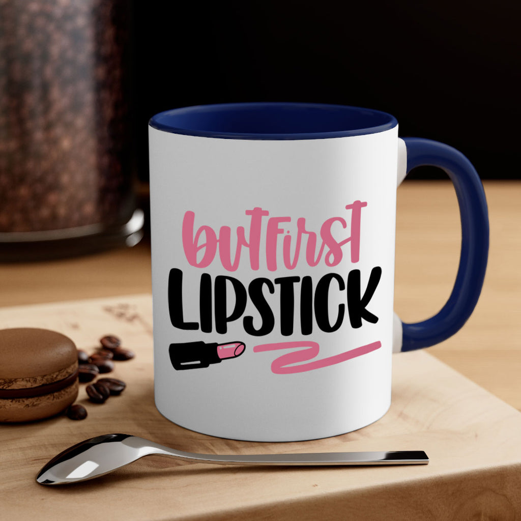 But First Lipstick Style 118#- makeup-Mug / Coffee Cup