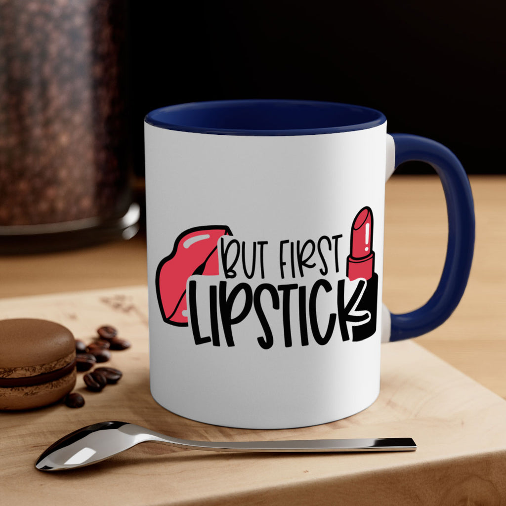 But First Lipstick Style 119#- makeup-Mug / Coffee Cup