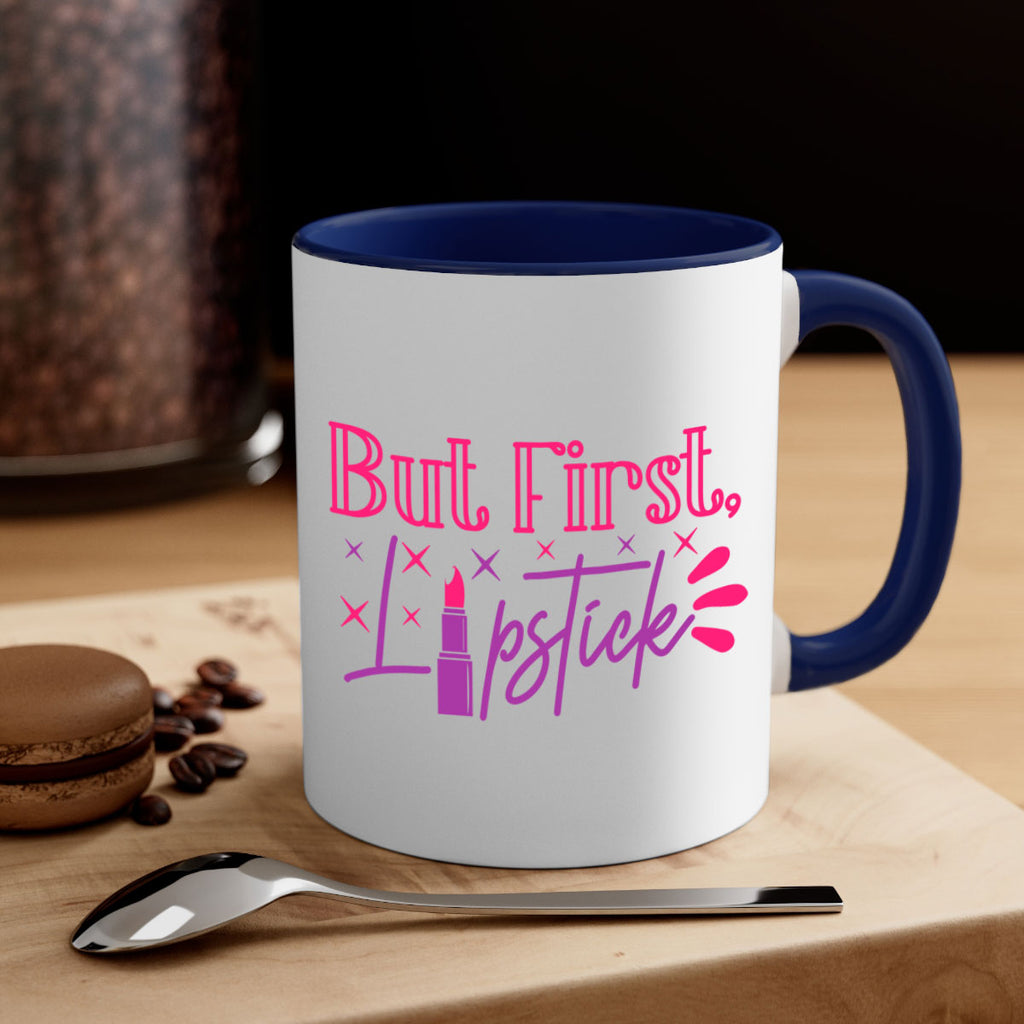 But First Lipstick Style 244#- makeup-Mug / Coffee Cup