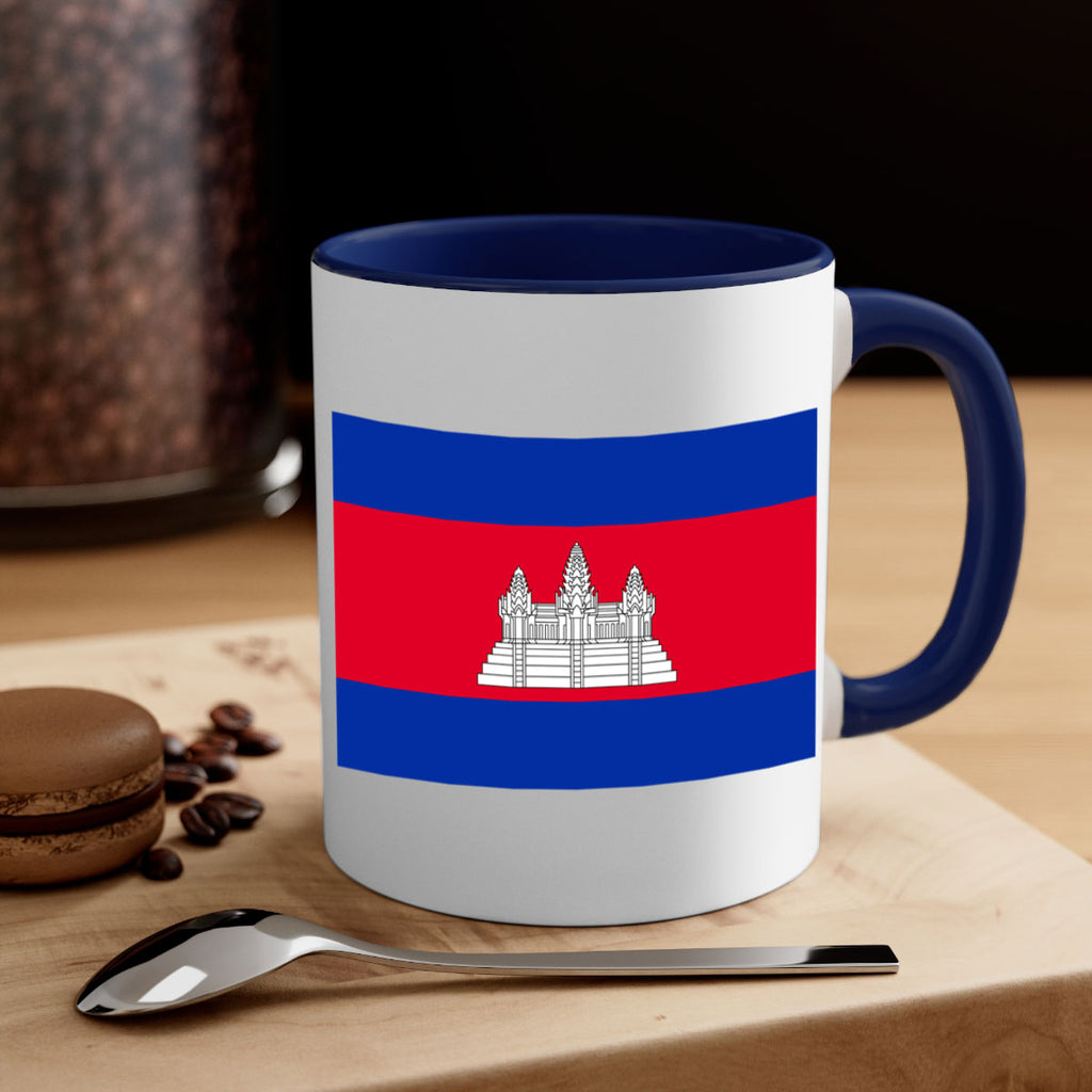 Cambodia 168#- world flag-Mug / Coffee Cup