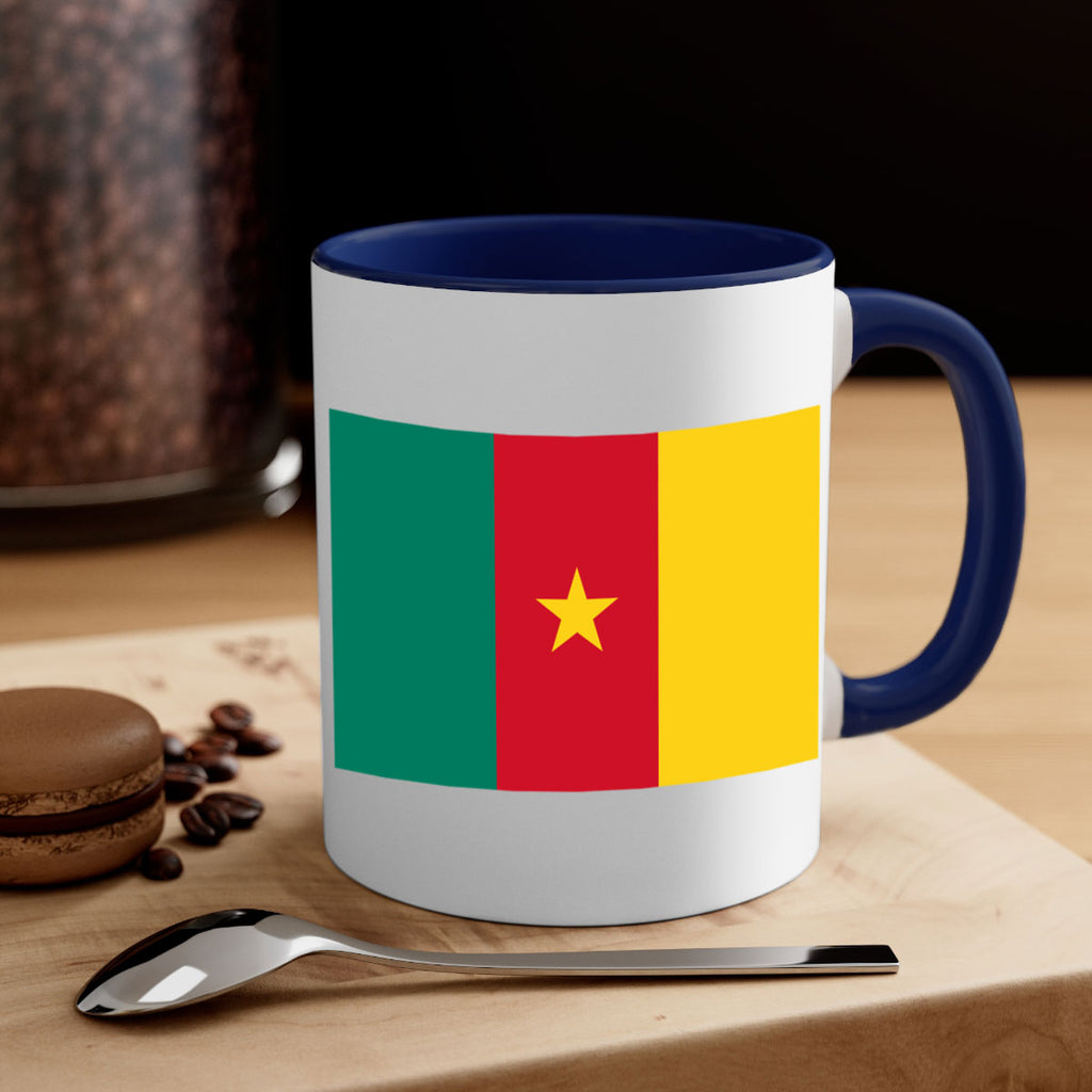 Cameroon 167#- world flag-Mug / Coffee Cup