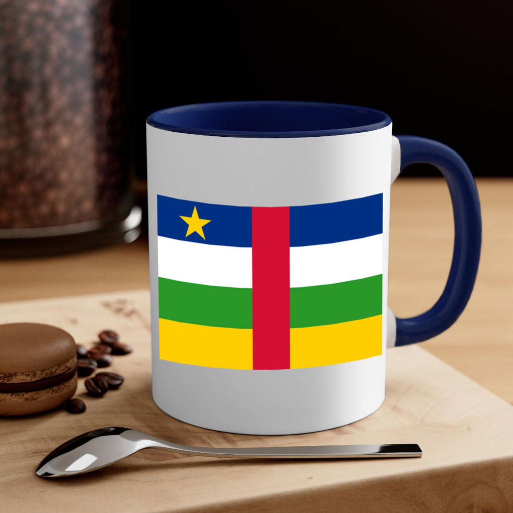 Central African Republic 165#- world flag-Mug / Coffee Cup