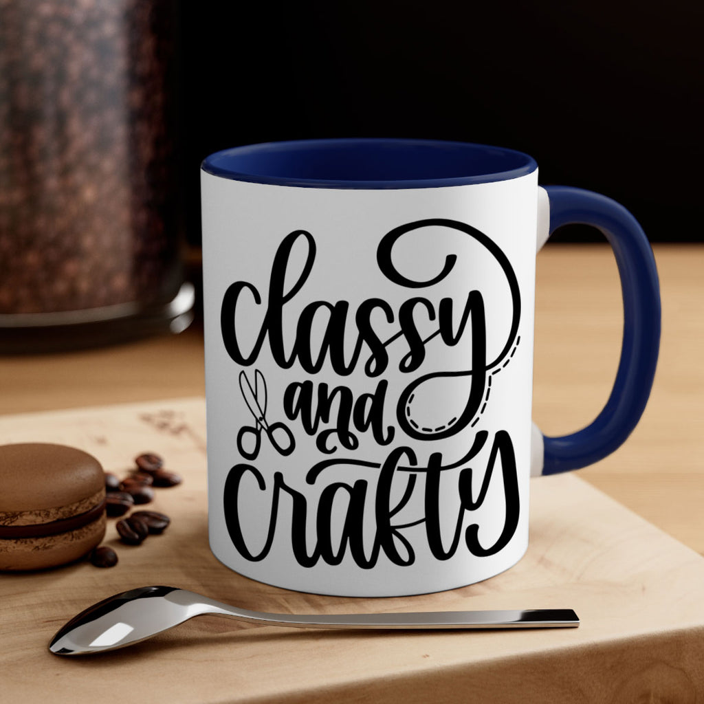 Classy And Crafty 43#- crafting-Mug / Coffee Cup