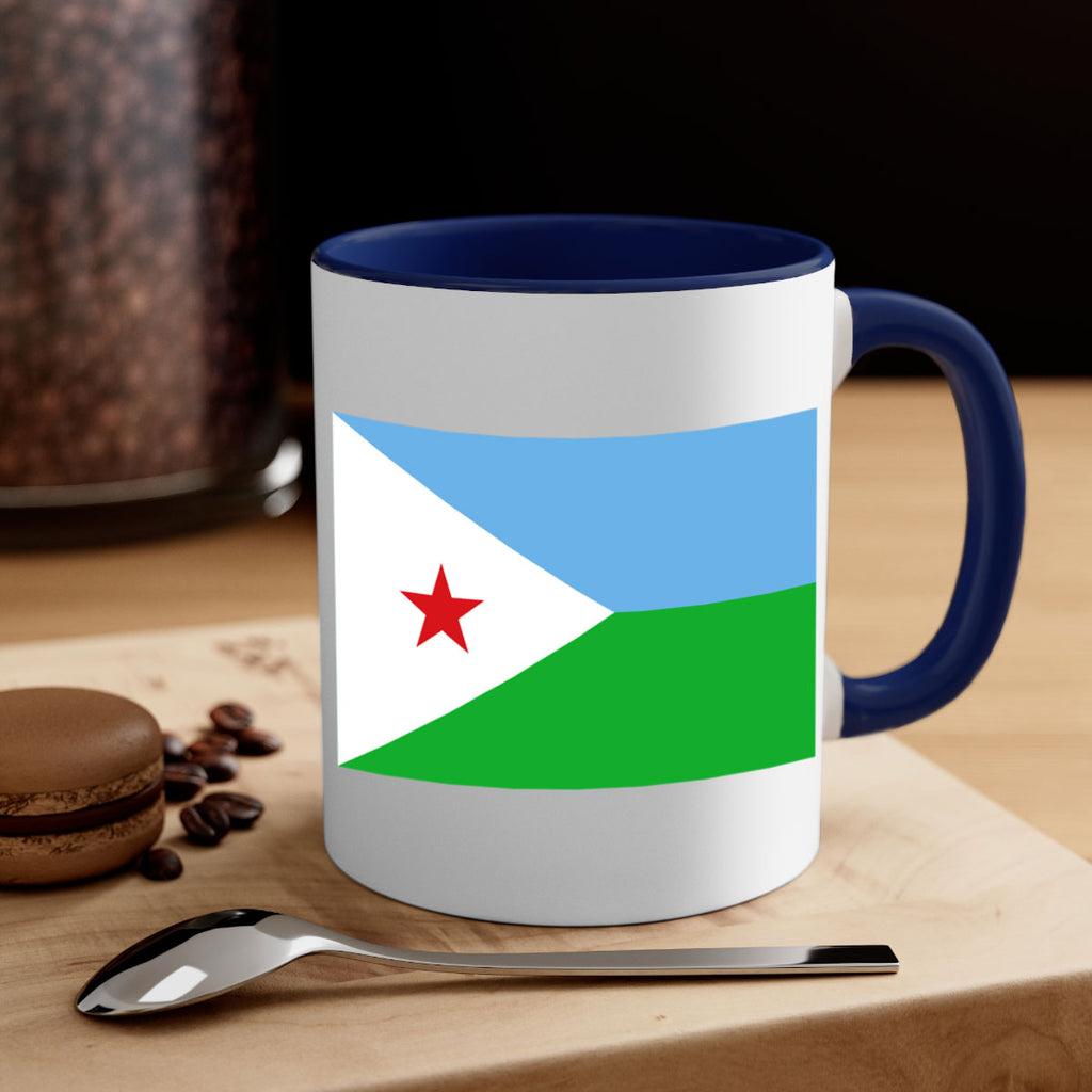 Djibouti 150#- world flag-Mug / Coffee Cup