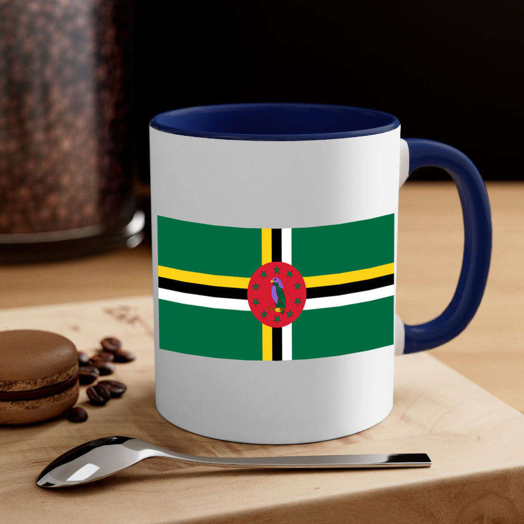 Dominica 149#- world flag-Mug / Coffee Cup