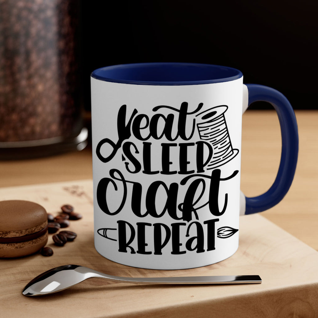 Eat Sleep Craft Repeat 29#- crafting-Mug / Coffee Cup