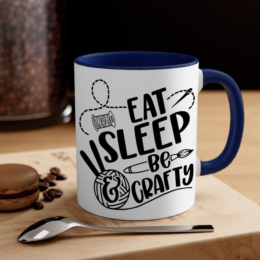 Eat Slepp Be Crafty 28#- crafting-Mug / Coffee Cup