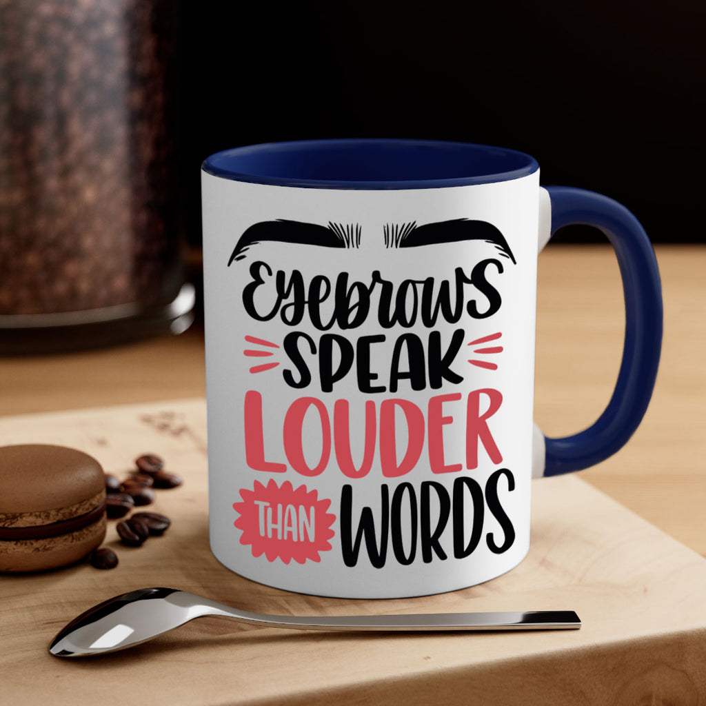 Eyebrows Speak Louder Than Words Style 103#- makeup-Mug / Coffee Cup