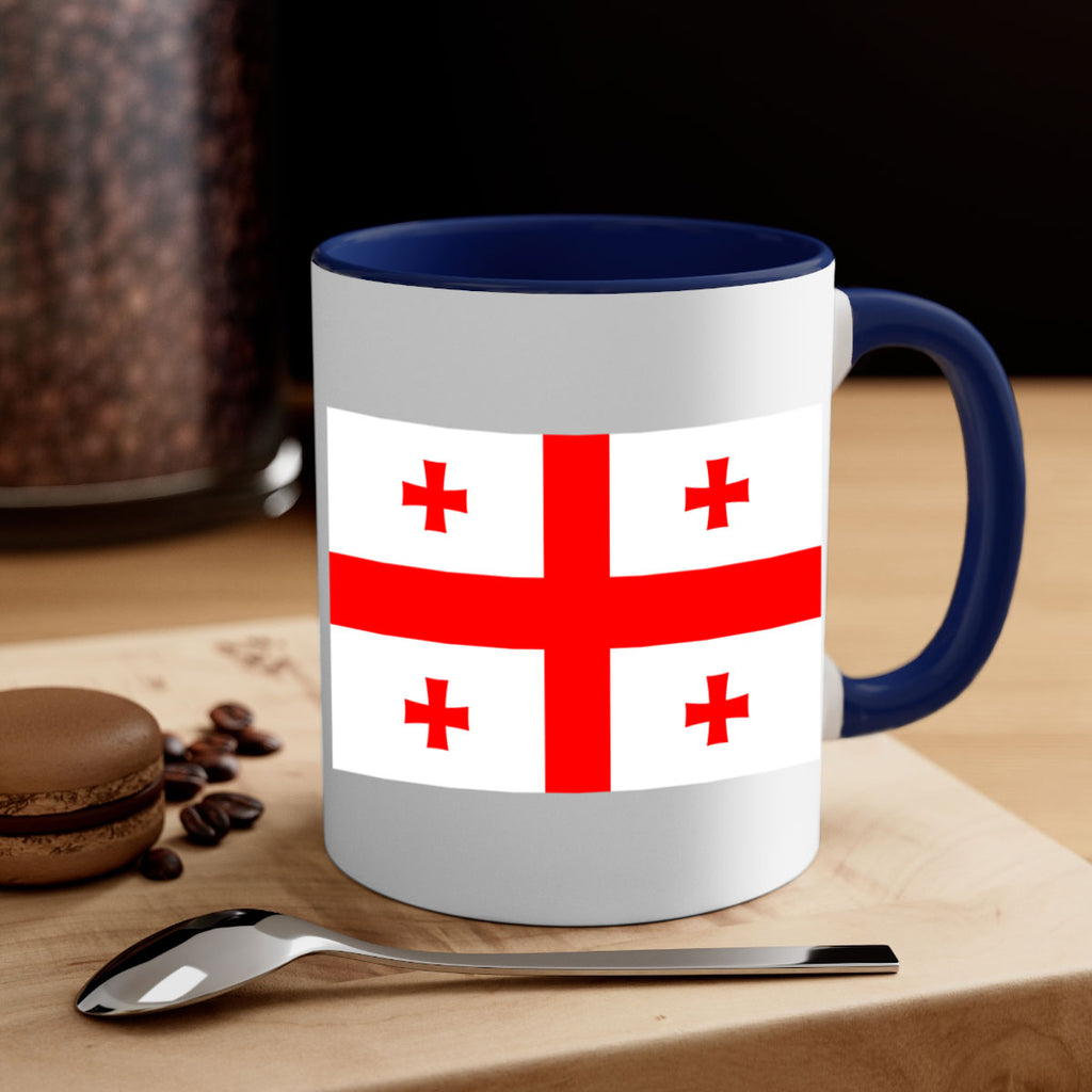 Georgia 134#- world flag-Mug / Coffee Cup
