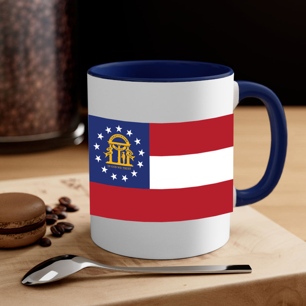 Georgia 42#- Us Flags-Mug / Coffee Cup