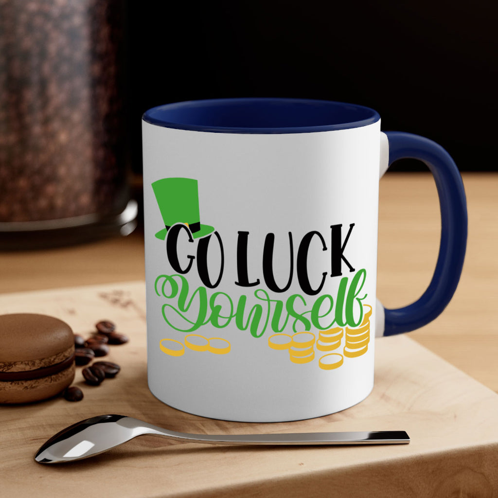 Go Lucky Yourself Style 98#- St Patricks Day-Mug / Coffee Cup