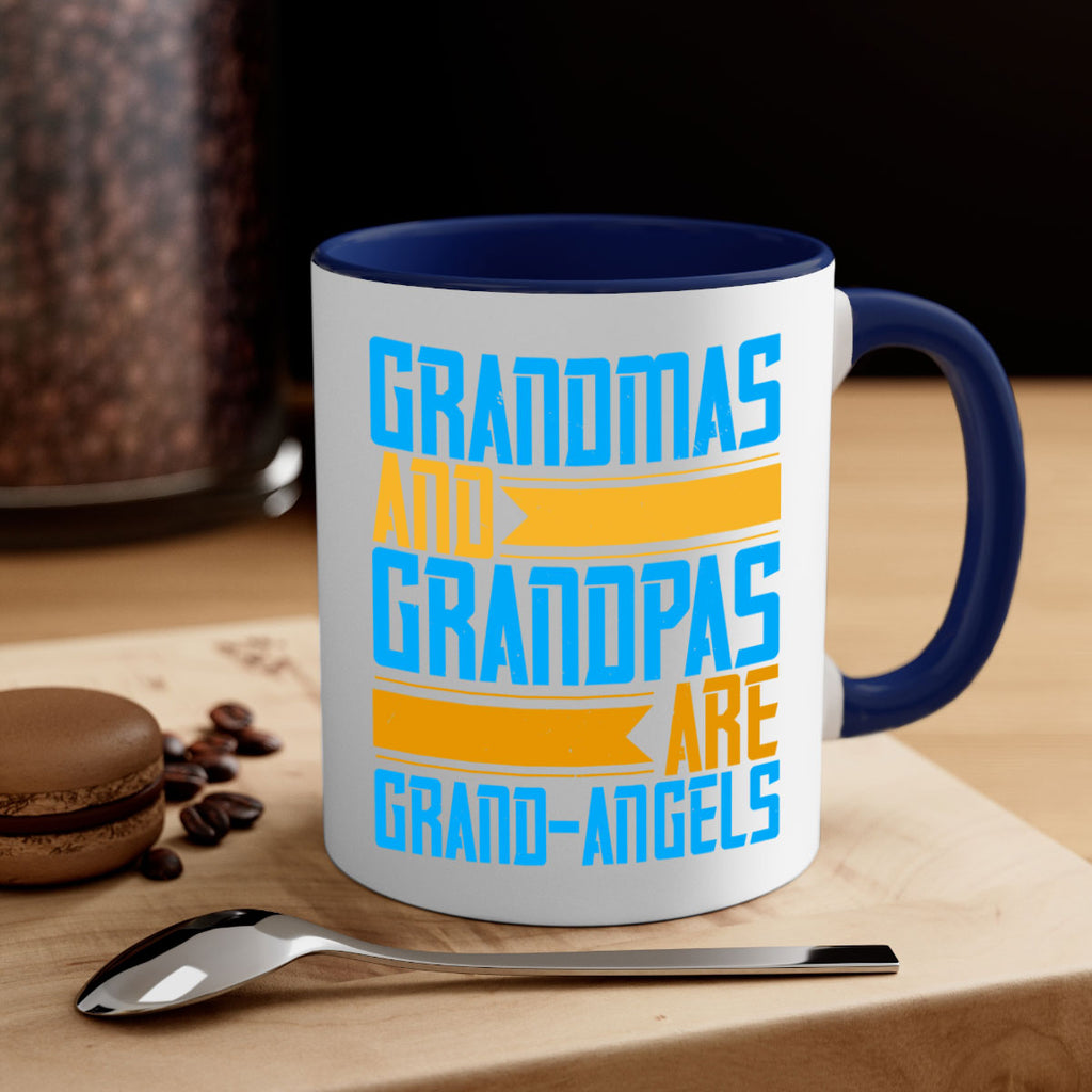 Grandmas and grandpas are grandangels 89#- grandma-Mug / Coffee Cup