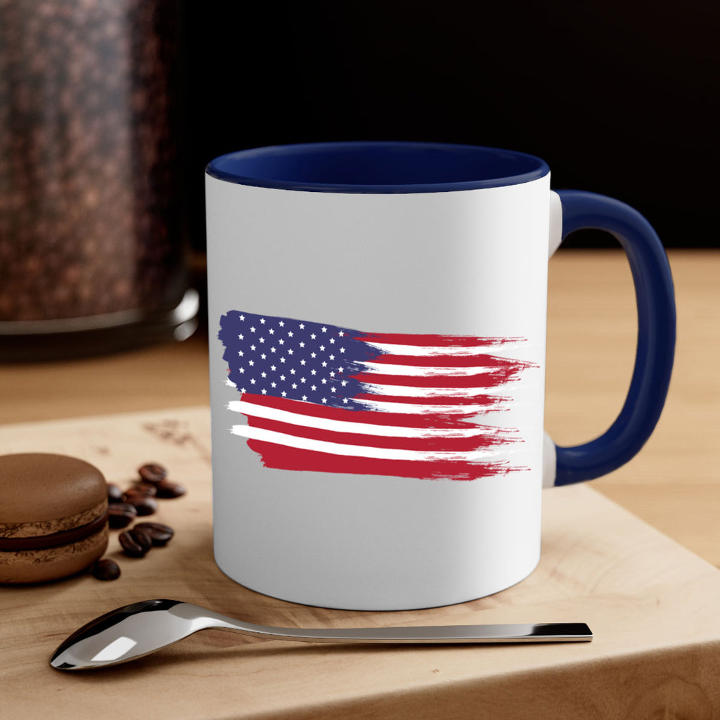 Grunge Flag 54#- Us Flags-Mug / Coffee Cup