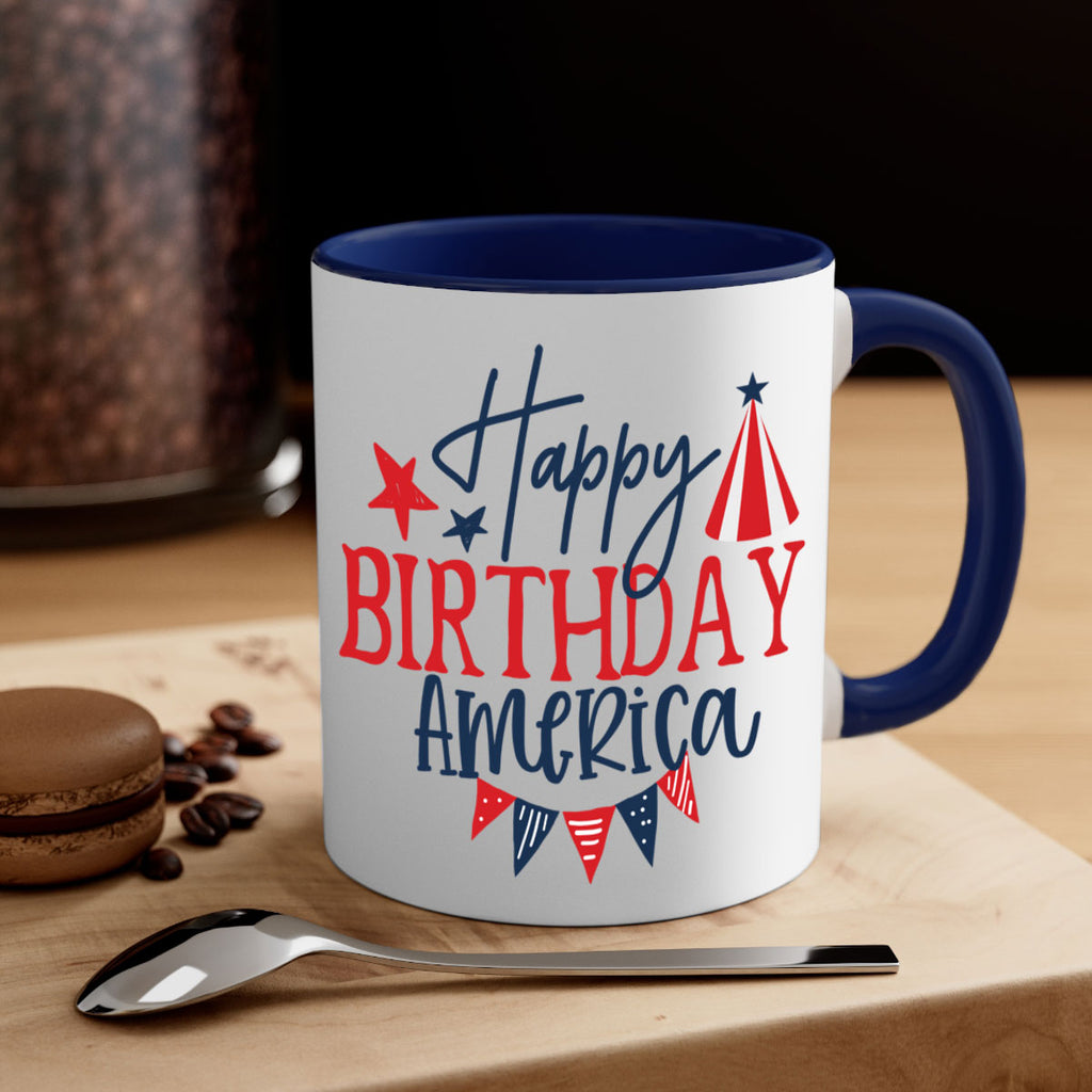 Happy Birthday america Style 30#- 4th Of July-Mug / Coffee Cup