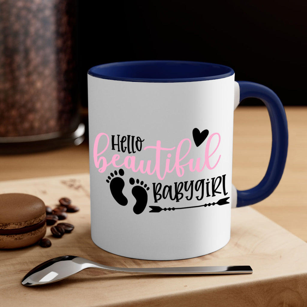 Hello Beautiful Babygirl Style 94#- baby2-Mug / Coffee Cup