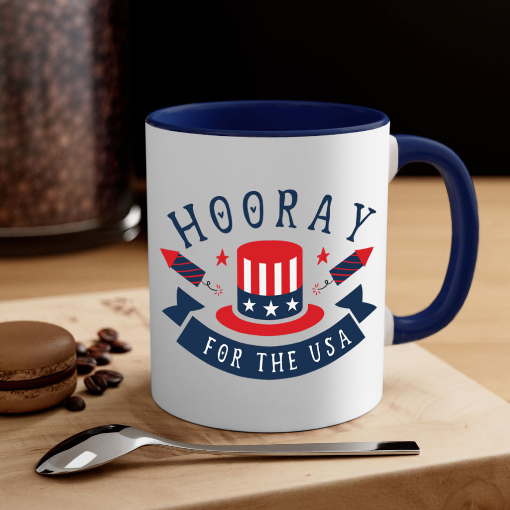 Hooray for the usa Style 42#- 4th Of July-Mug / Coffee Cup