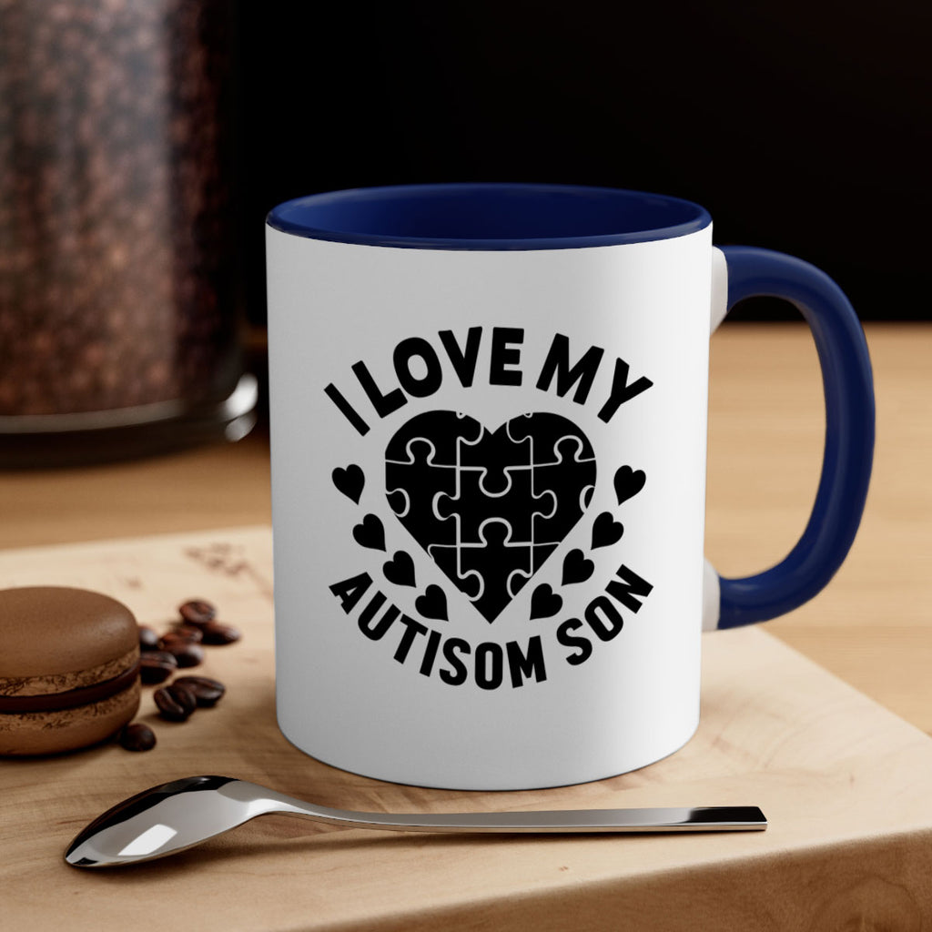 I love my Style 45#- autism-Mug / Coffee Cup