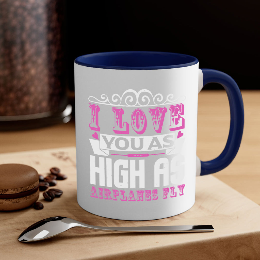 I love you as high as airplanes fly Style 240#- baby2-Mug / Coffee Cup