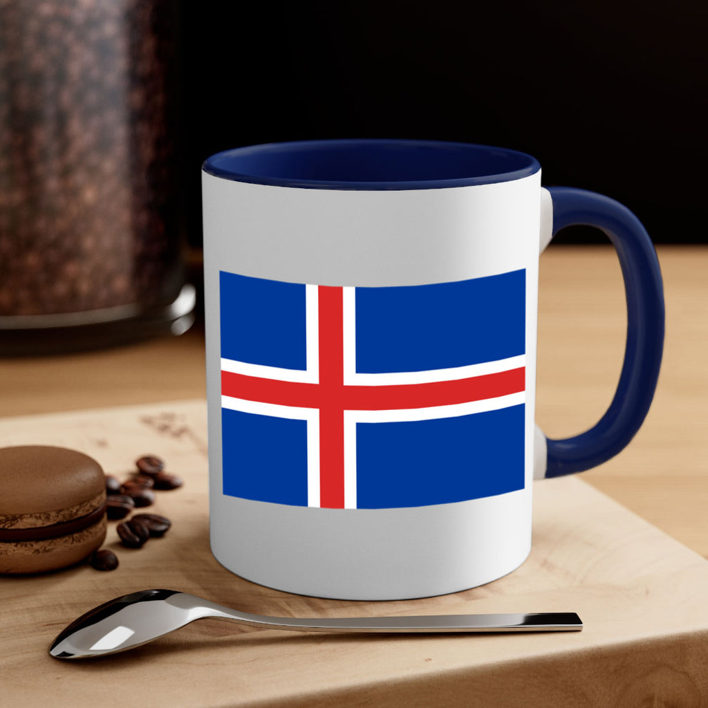 Iceland 122#- world flag-Mug / Coffee Cup