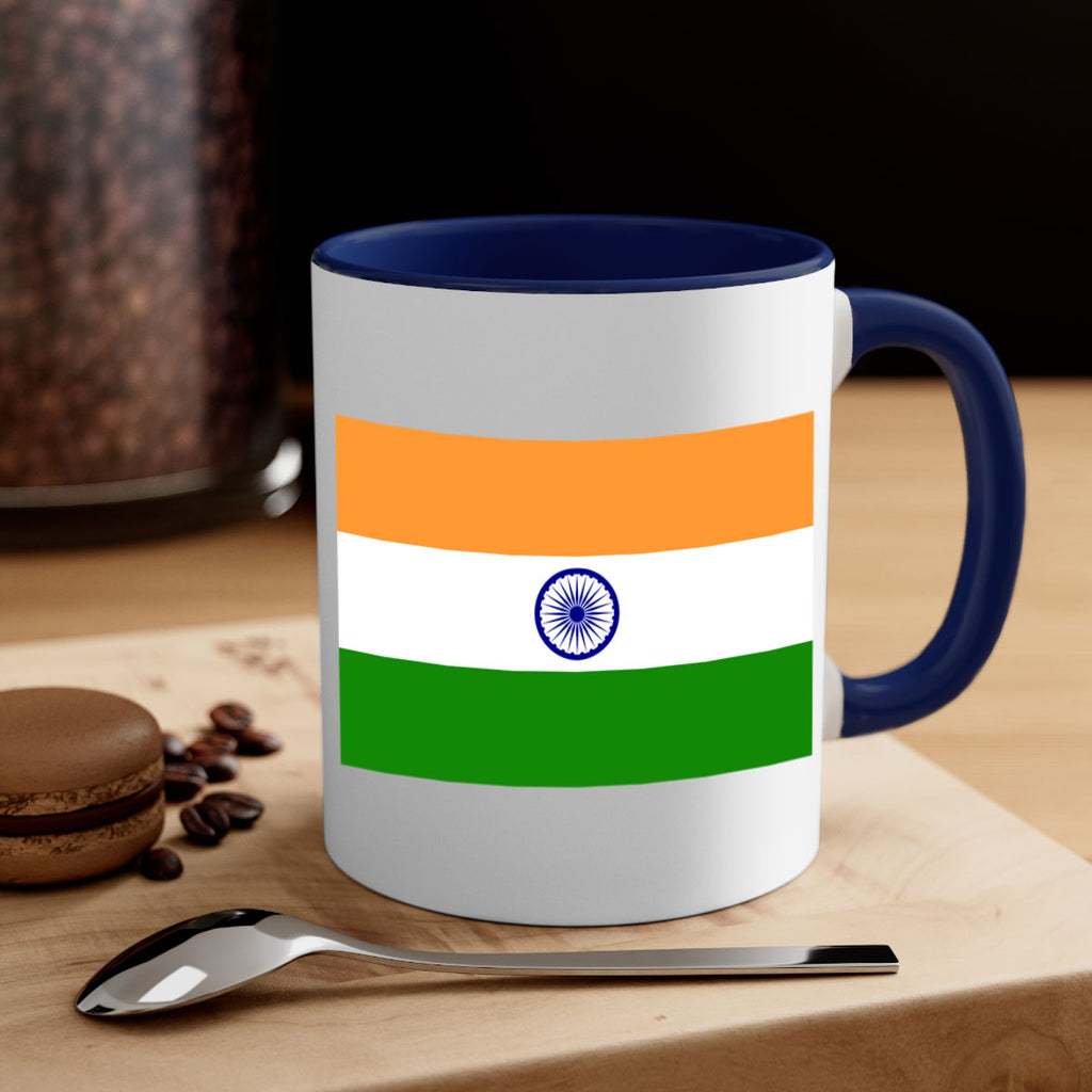 India 121#- world flag-Mug / Coffee Cup