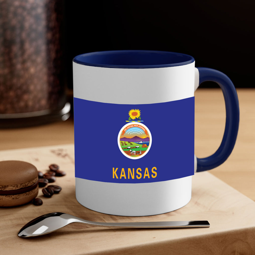 Kansas 36#- Us Flags-Mug / Coffee Cup