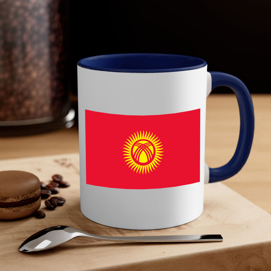 Kyrgyzstan 106#- world flag-Mug / Coffee Cup