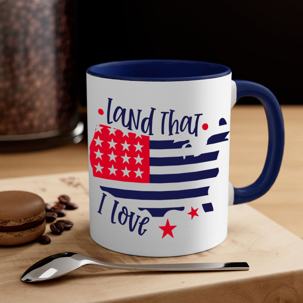 Land That I Love Style 158#- 4th Of July-Mug / Coffee Cup
