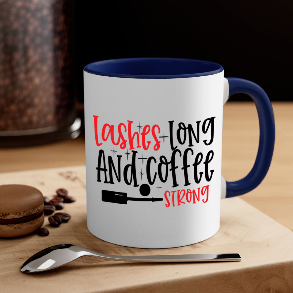 Lashes Long And Coffee Strong Style 232#- makeup-Mug / Coffee Cup