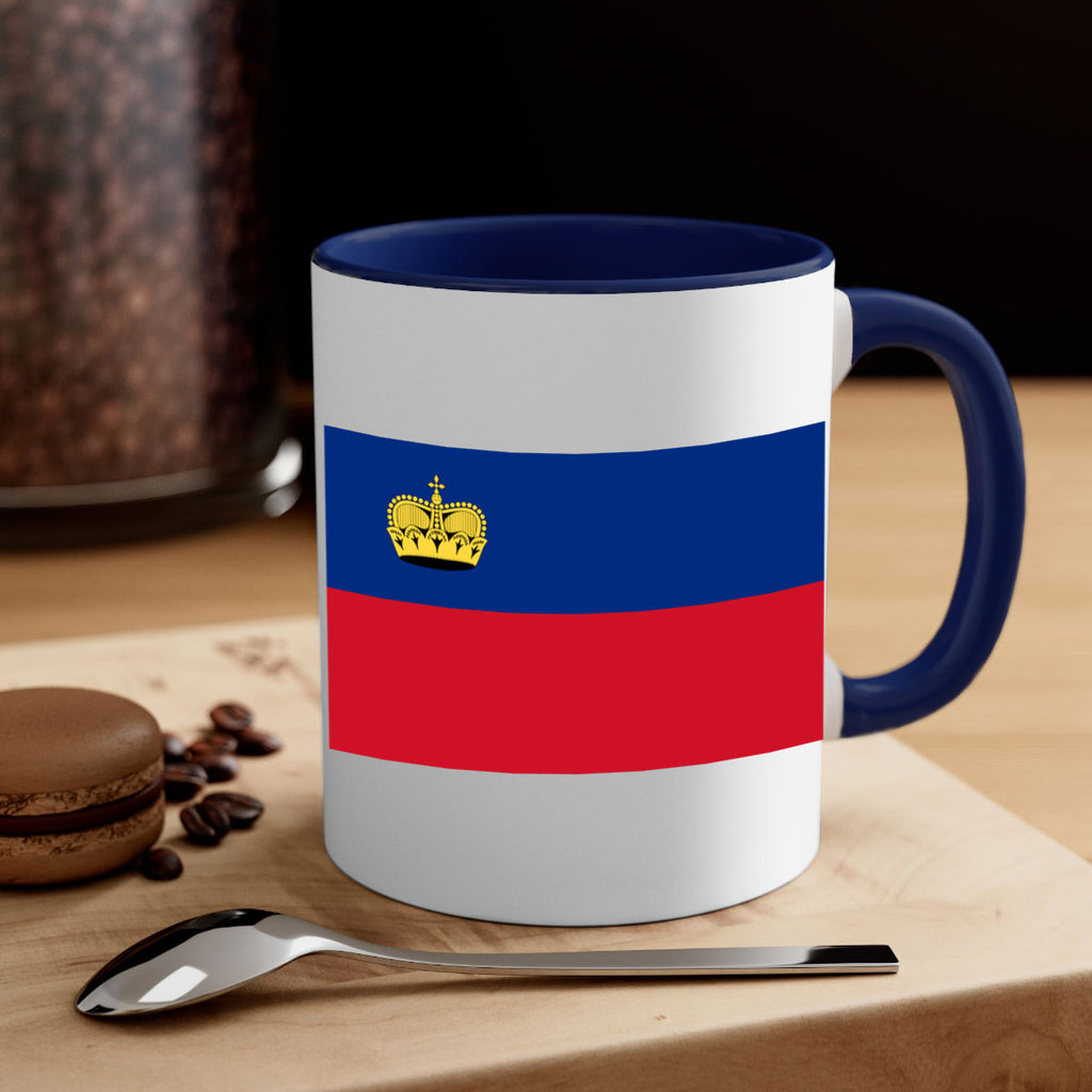 Liechtenstein 99#- world flag-Mug / Coffee Cup