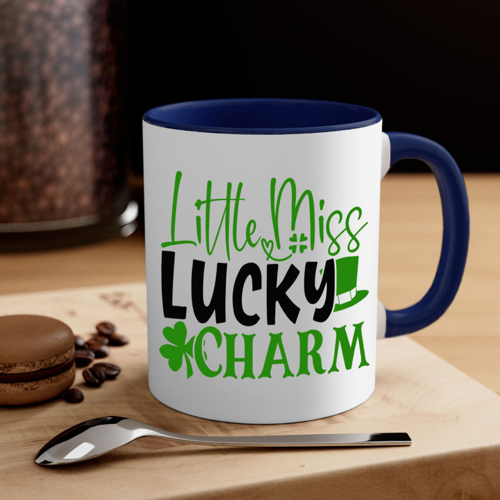 Little Miss Lucky Charm Style 154#- St Patricks Day-Mug / Coffee Cup