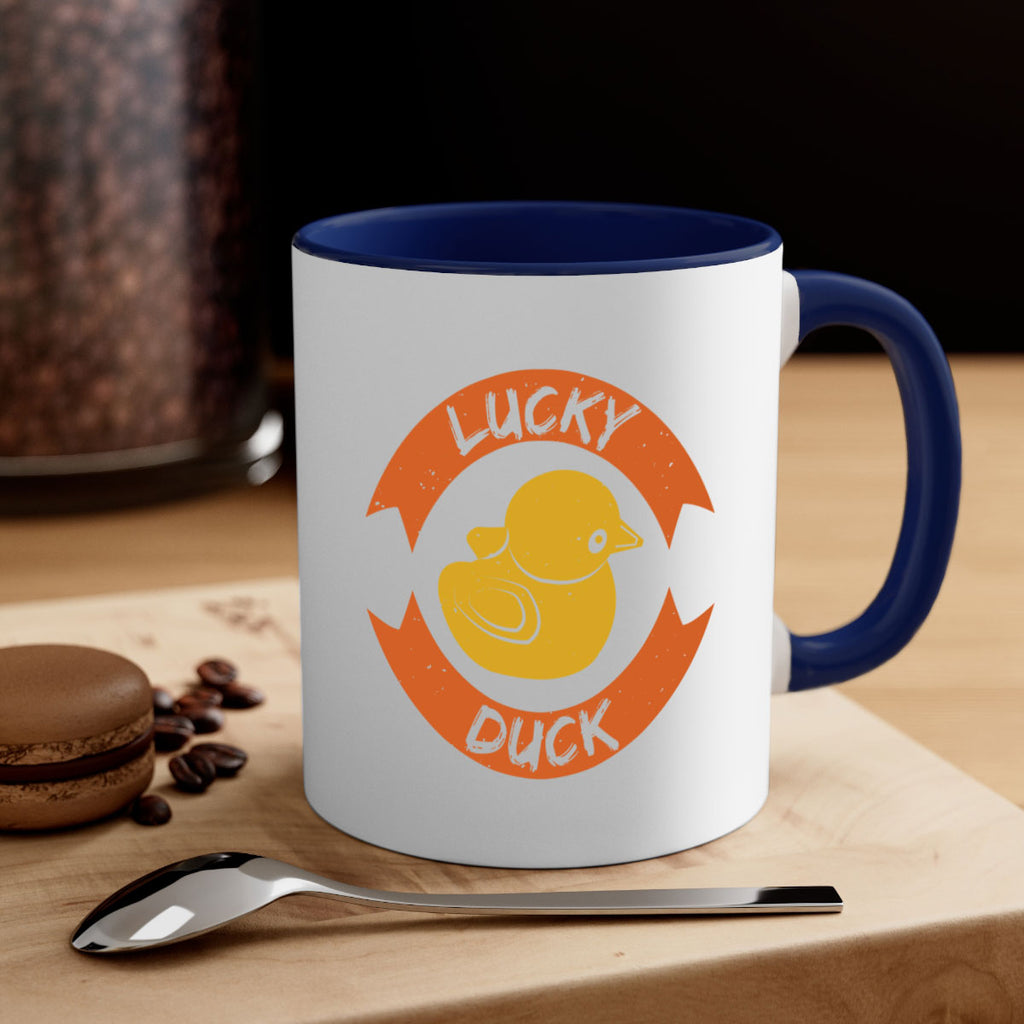 Lucky Duck Style 27#- duck-Mug / Coffee Cup