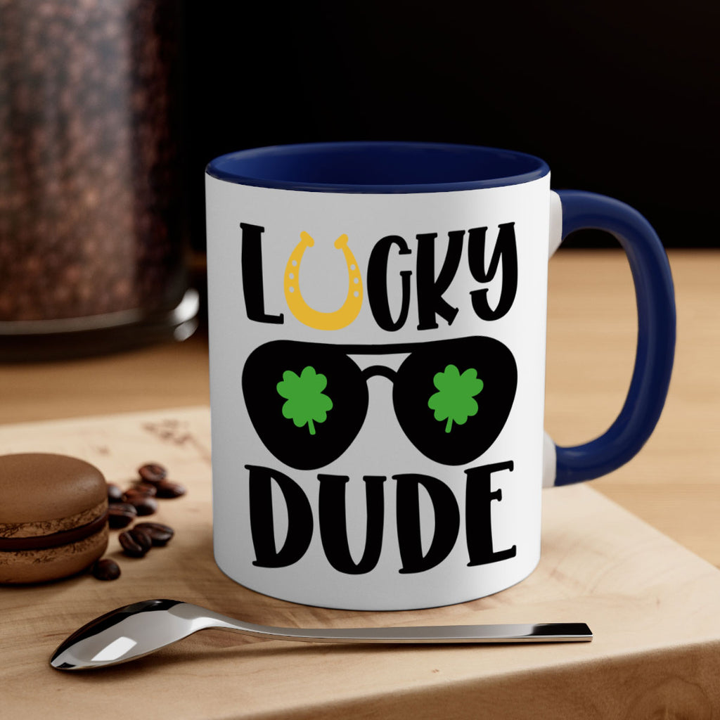 Lucky Dude Style 57#- St Patricks Day-Mug / Coffee Cup