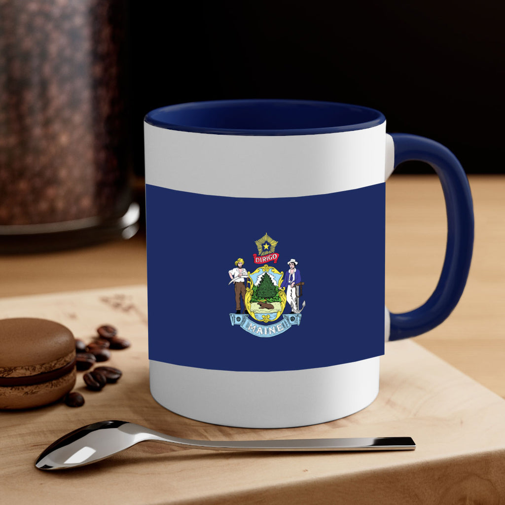 Maine 33#- Us Flags-Mug / Coffee Cup