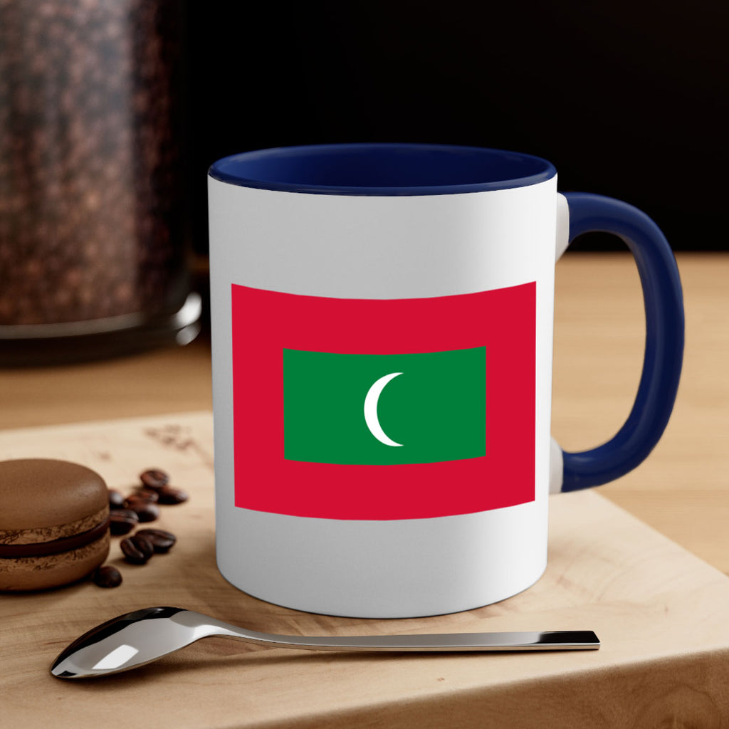 Maldives 93#- world flag-Mug / Coffee Cup