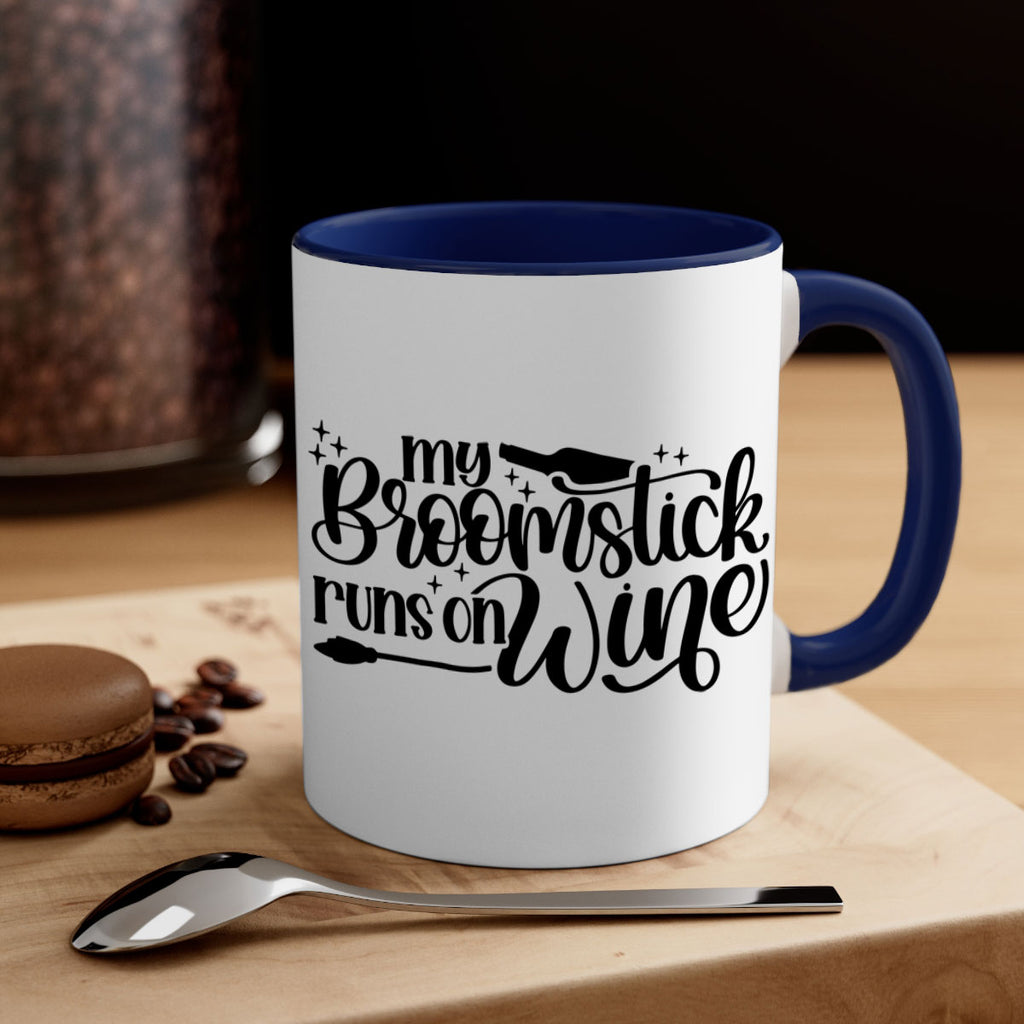 My Broomstick Runs On Wine Style 34#- makeup-Mug / Coffee Cup