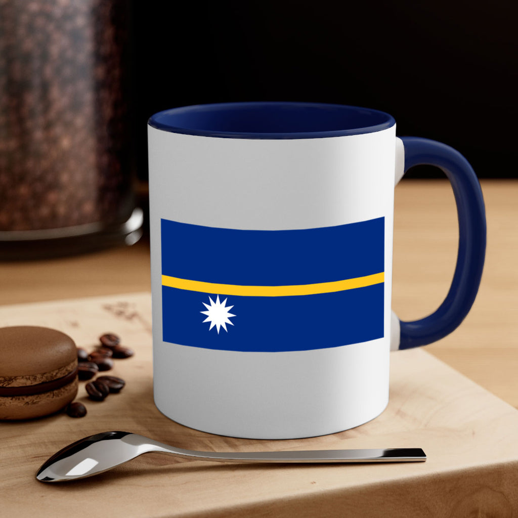 Nauru 77#- world flag-Mug / Coffee Cup