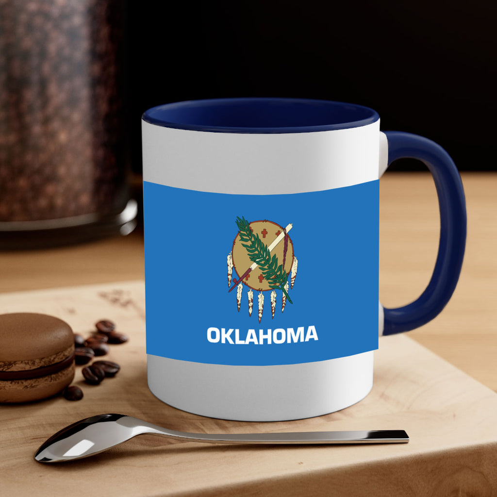 Oklahoma 16#- Us Flags-Mug / Coffee Cup