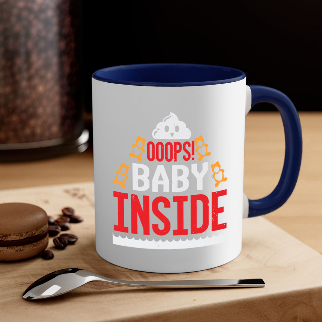 Ooops baby inside Style 24#- baby shower-Mug / Coffee Cup