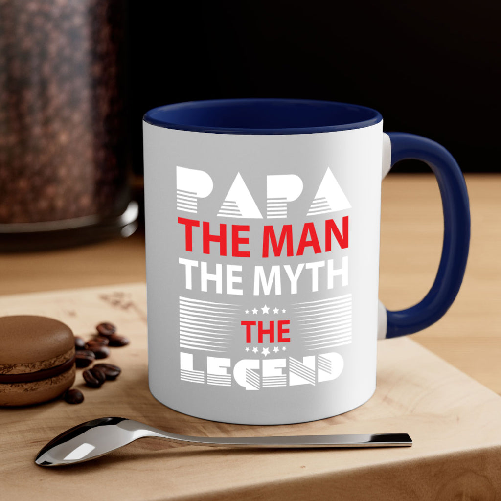 PAPA THE MAN 114#- grandpa-Mug / Coffee Cup