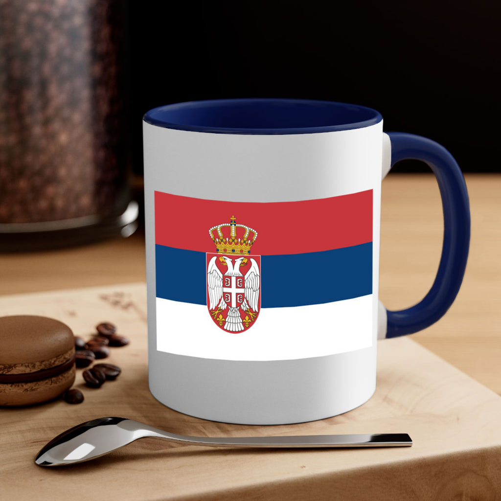 Serbia 44#- world flag-Mug / Coffee Cup