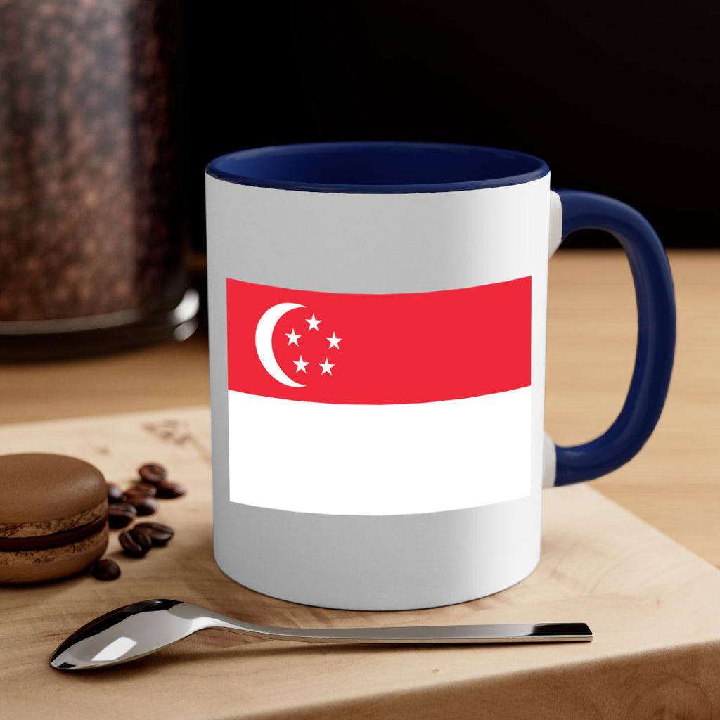 Singapore 41#- world flag-Mug / Coffee Cup