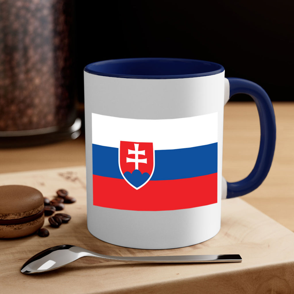 Slovakia 40#- world flag-Mug / Coffee Cup