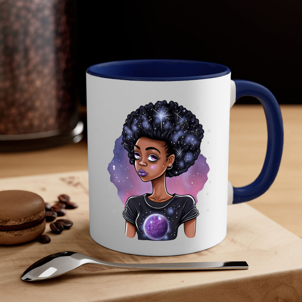 Sparkling Black Girl Design 11#- Black women - Girls-Mug / Coffee Cup