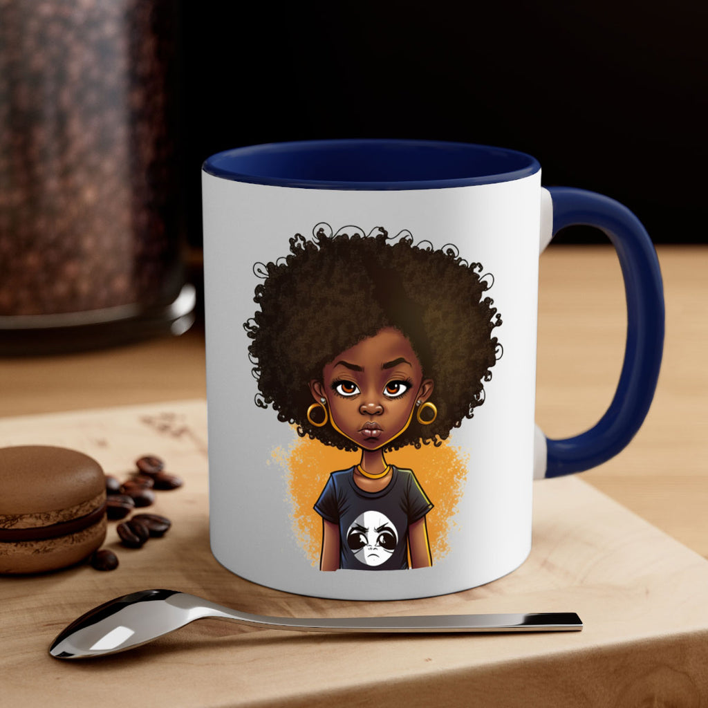 Sparkling Black Girl Design 8#- Black women - Girls-Mug / Coffee Cup
