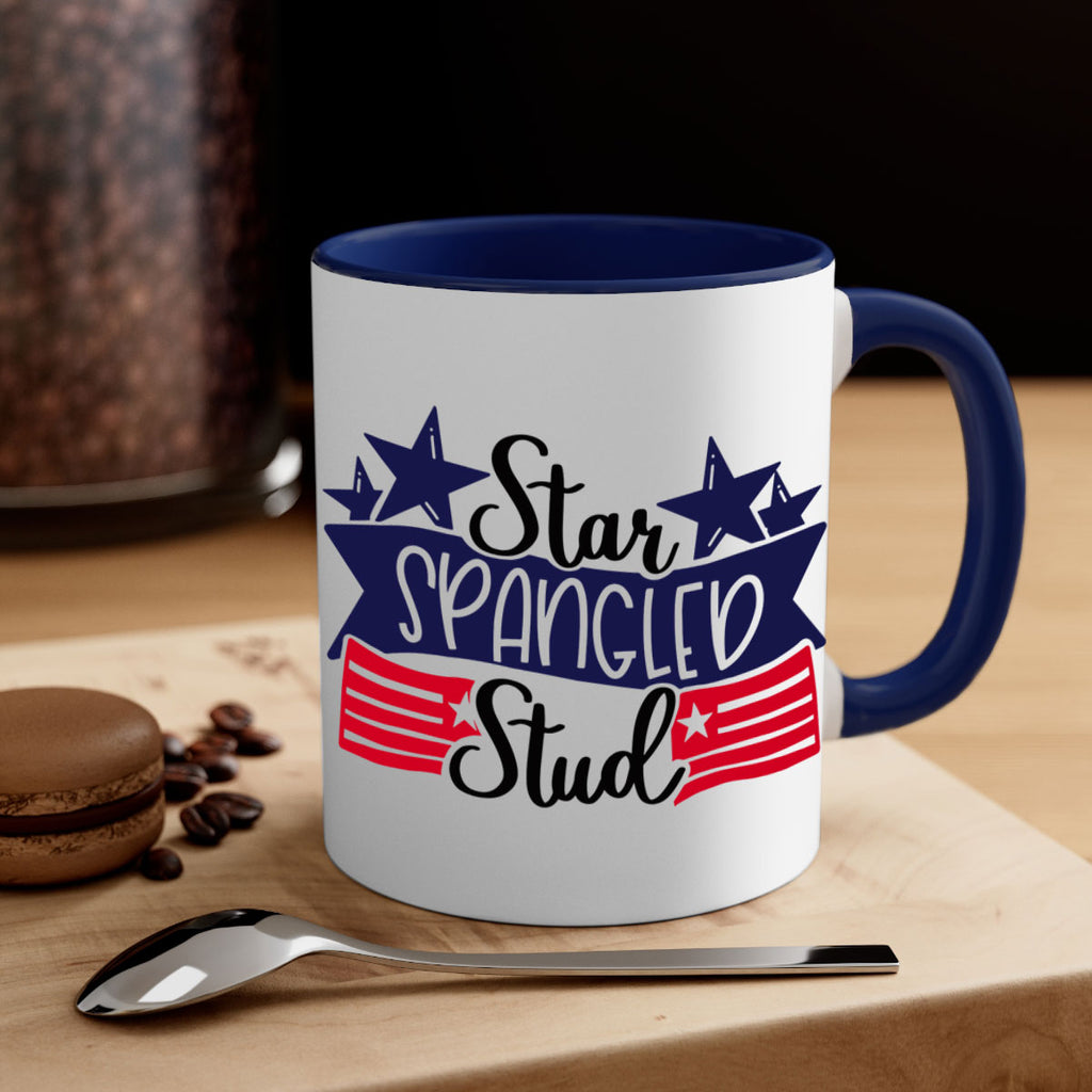 Star Spangled Stud Style 173#- 4th Of July-Mug / Coffee Cup