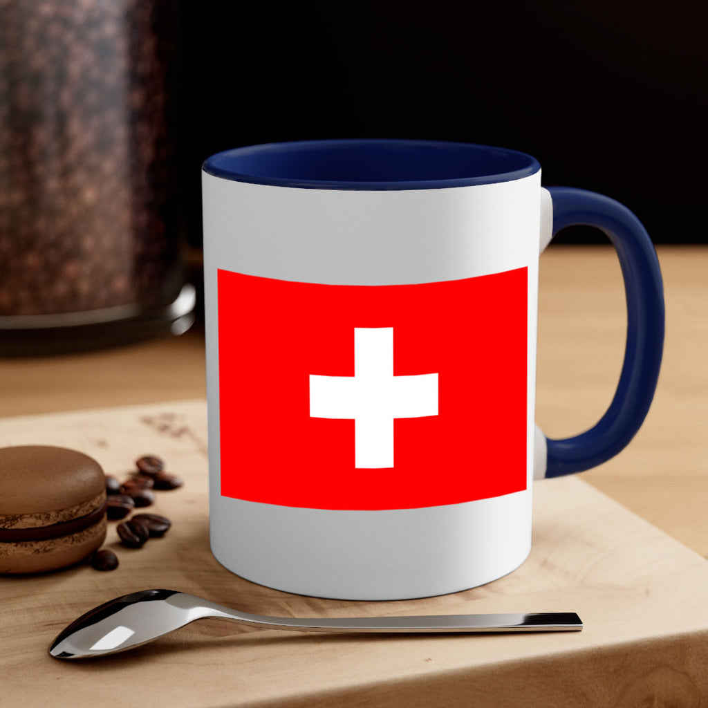 Switzerland 28#- world flag-Mug / Coffee Cup