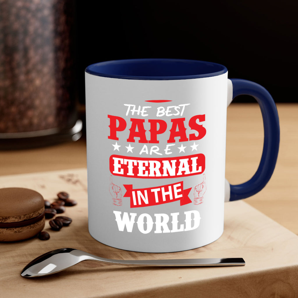 THE BEST PAPAS 108#- grandpa-Mug / Coffee Cup