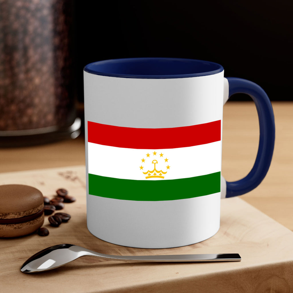 Tajikistan 25#- world flag-Mug / Coffee Cup