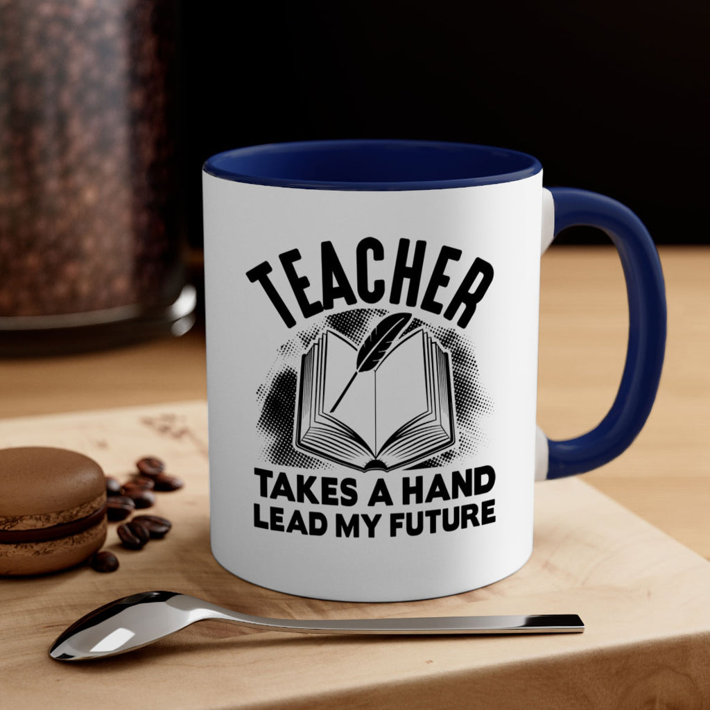 Teacher take a hand Style 202#- teacher-Mug / Coffee Cup
