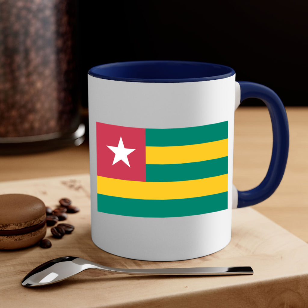 Togo 21#- world flag-Mug / Coffee Cup